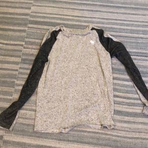 Gray and black shirt